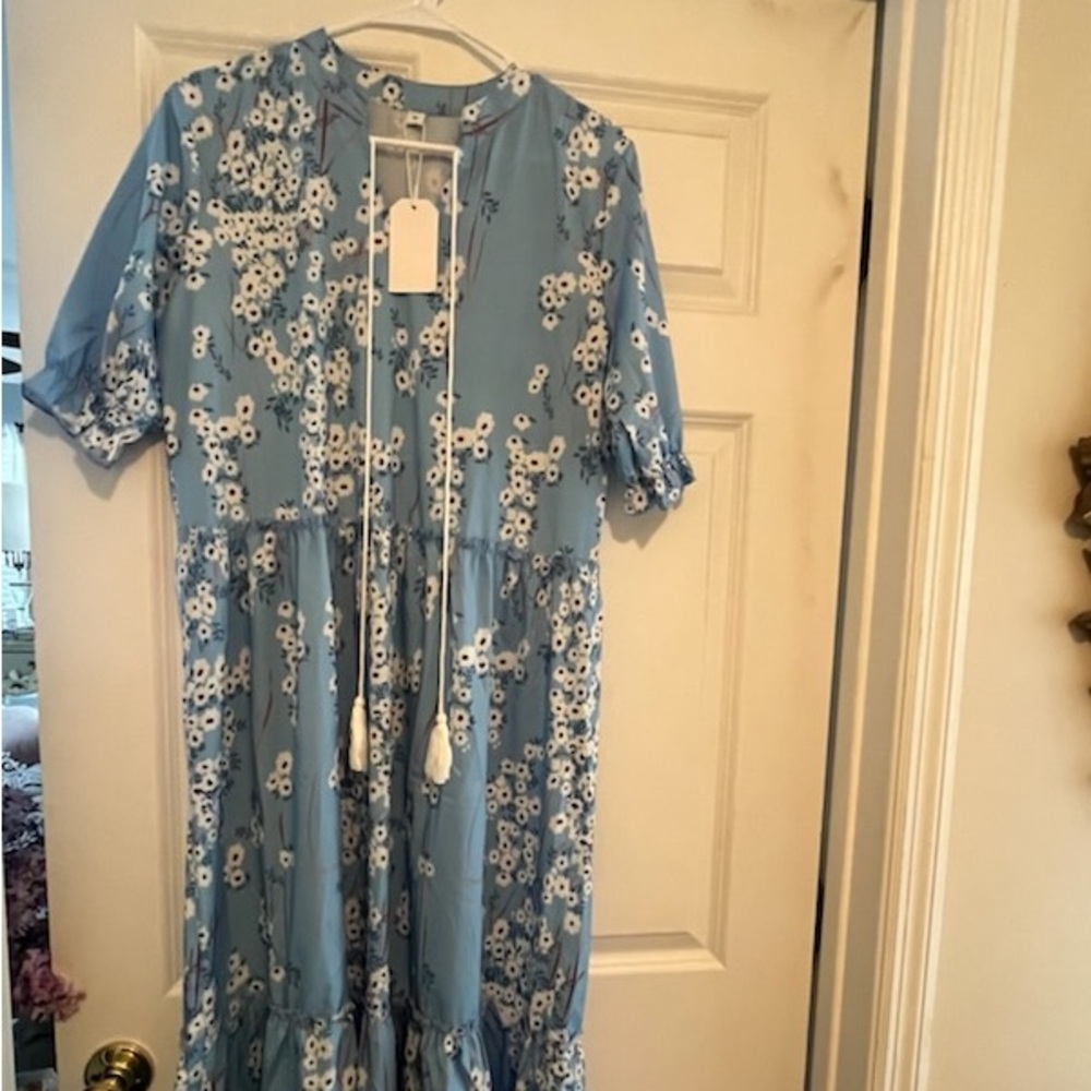 Beautiful blue dress